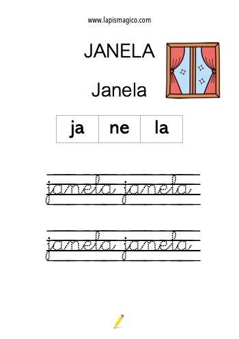 Janela, ficha pdf nº1