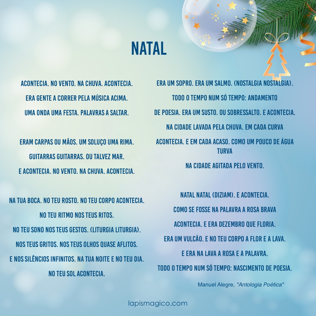 Poema de Natal