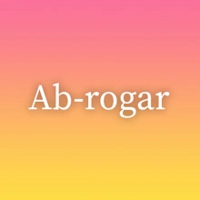 Ab-rogar