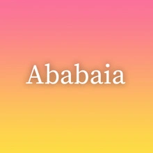 Ababaia