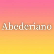 Abederiano