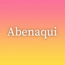 Abenaqui