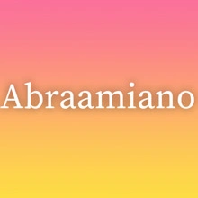 Abraamiano
