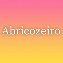 Abricozeiro