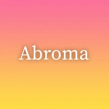 Abroma