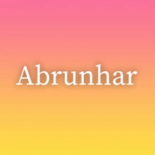 Abrunhar