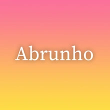 Abrunho