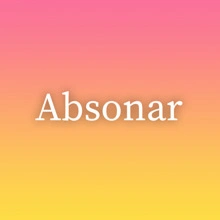 Absonar