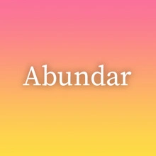 Abundar