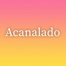 Acanalado
