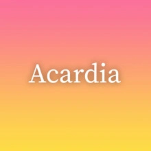 Acardia