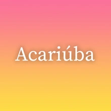 Acariúba