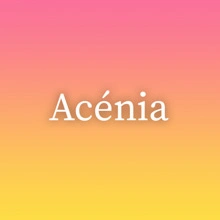 Acénia