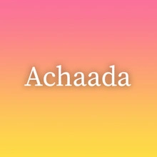 Achaada