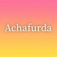 Achafurda
