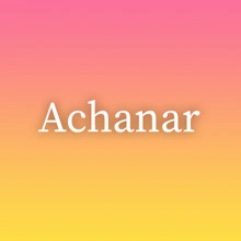 Achanar