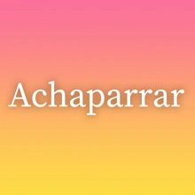 Achaparrar