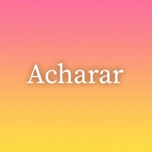 Acharar