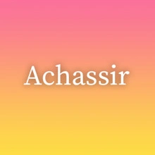 Achassir