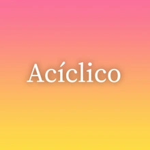 Acíclico