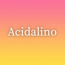 Acidalino