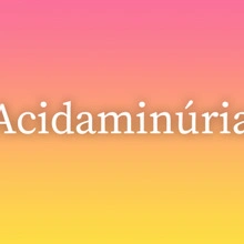 Acidaminúria