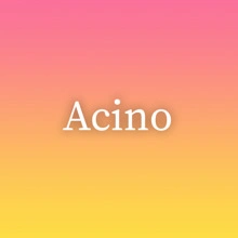 Acino