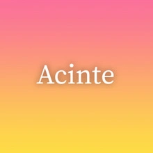 Acinte