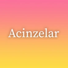 Acinzelar