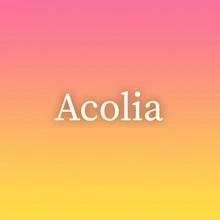 Acolia