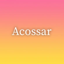 Acossar