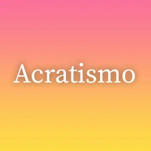 Acratismo