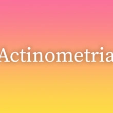 Actinometria