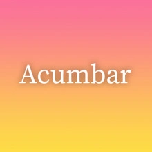Acumbar