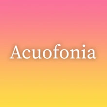 Acuofonia