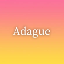 Adague