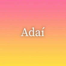 Adaí