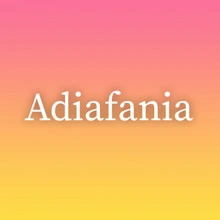 Adiafania