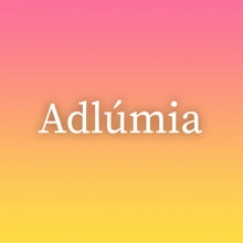 Adlúmia