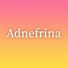 Adnefrina