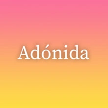 Adónida