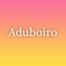 Aduboiro