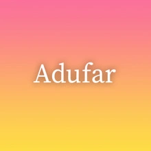 Adufar
