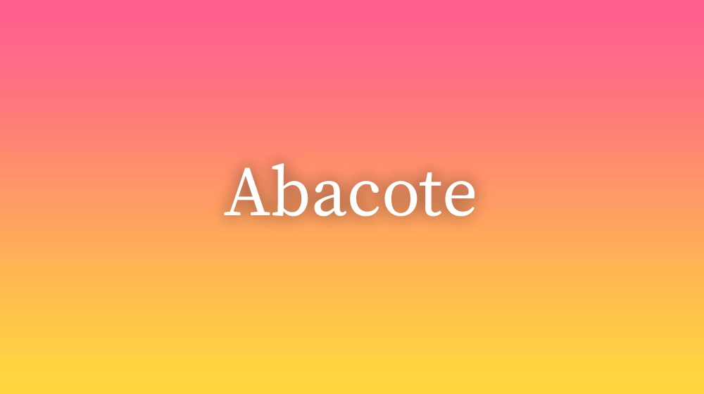 Abacote