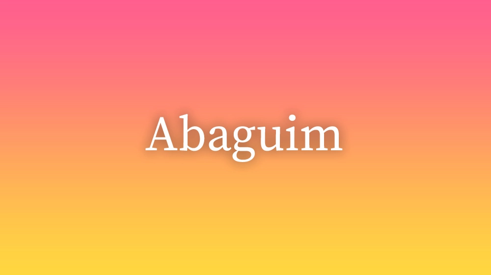 Abaguim