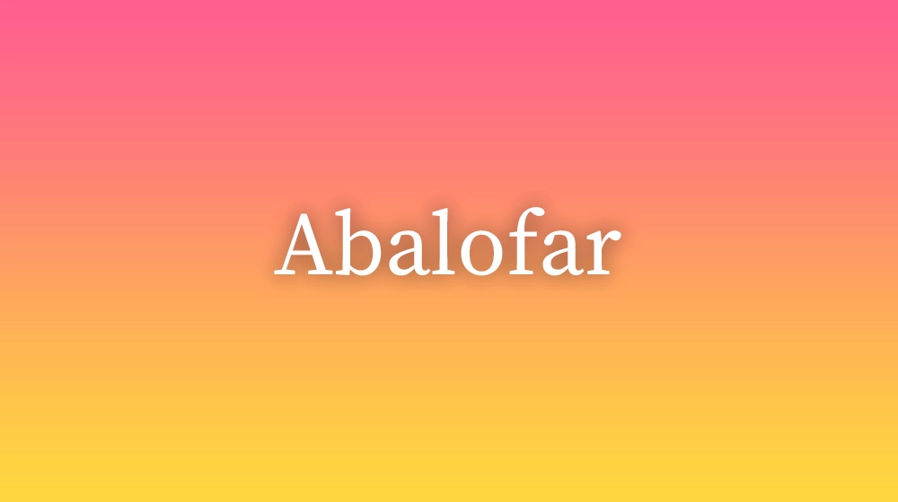 Abalofar