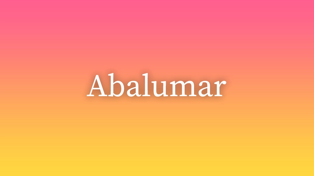 Abalumar