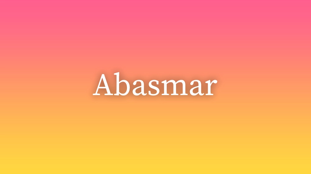 Abasmar