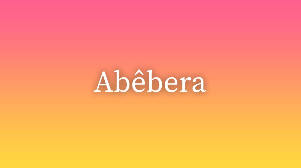 Abêbera