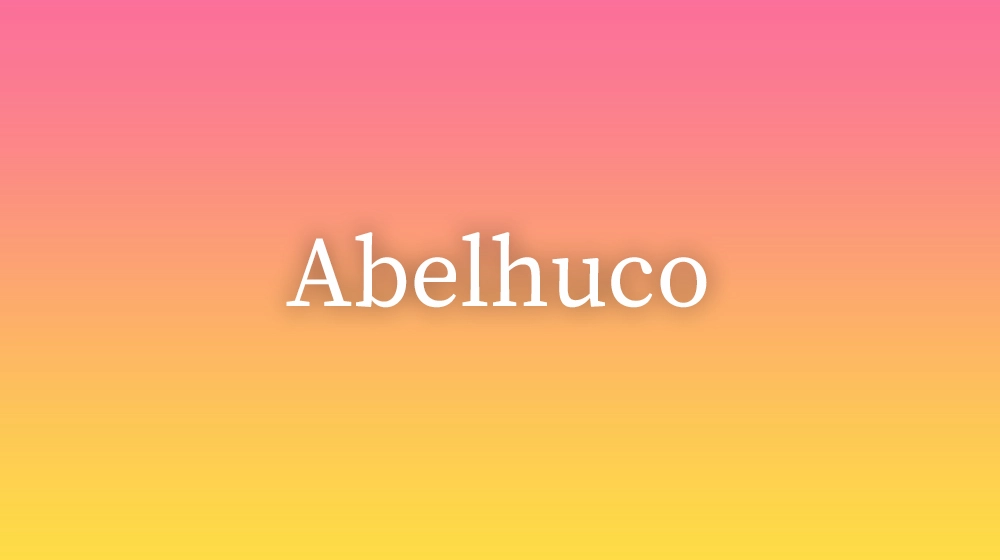 Abelhuco